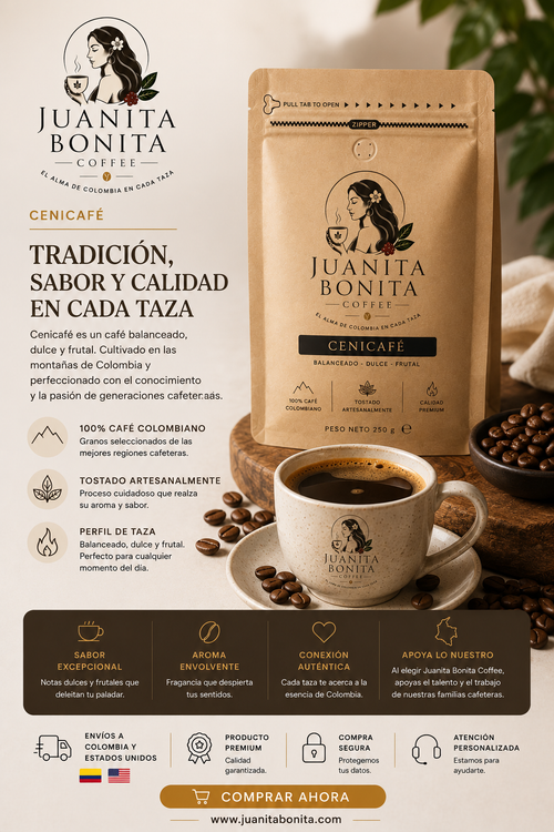 CENICAFE – Juanita Bonita Coffee 250g